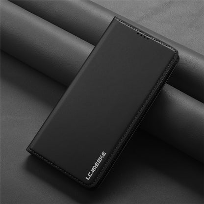 LC.IMEEKE L1 Series for iPhone 17 Pro Case PU Leather Wallet Stand Protective Phone Cover