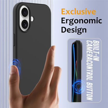 For iPhone 17 Case Compatible with MagSafe Anti-Drop Liquid Silicone Phone Cover