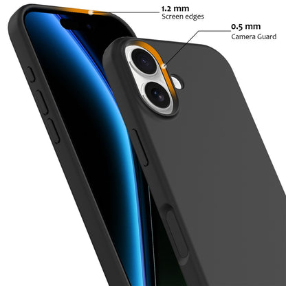 For iPhone 17 Case Compatible with MagSafe Anti-Drop Liquid Silicone Phone Cover