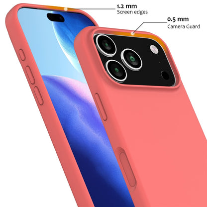 For iPhone 17 Pro Case Compatible with MagSafe Anti-Drop Liquid Silicone Phone Cover
