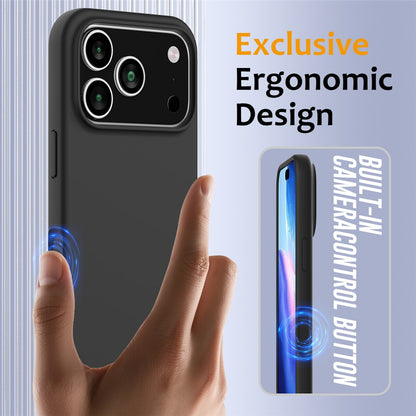 For iPhone 17 Pro Max Case Compatible with MagSafe Anti-Drop Liquid Silicone Phone Cover