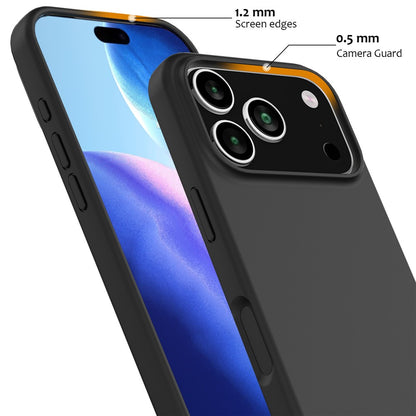 For iPhone 17 Pro Max Case Compatible with MagSafe Anti-Drop Liquid Silicone Phone Cover