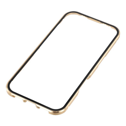 For iPhone 17 Pro Full Body Case Magnetic Tempered Glass Double-Sided Phone Case