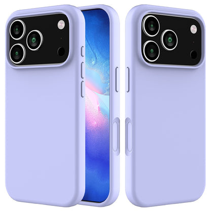 For iPhone 17 Pro Case Drop Proof Liquid Silicone Soft Lining Back Phone Cover