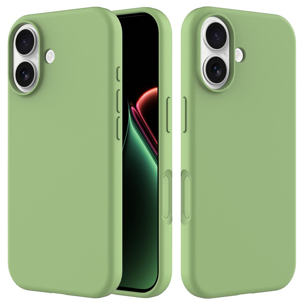 For iPhone 17 Case Drop Proof Liquid Silicone Soft Lining Back Phone Cover