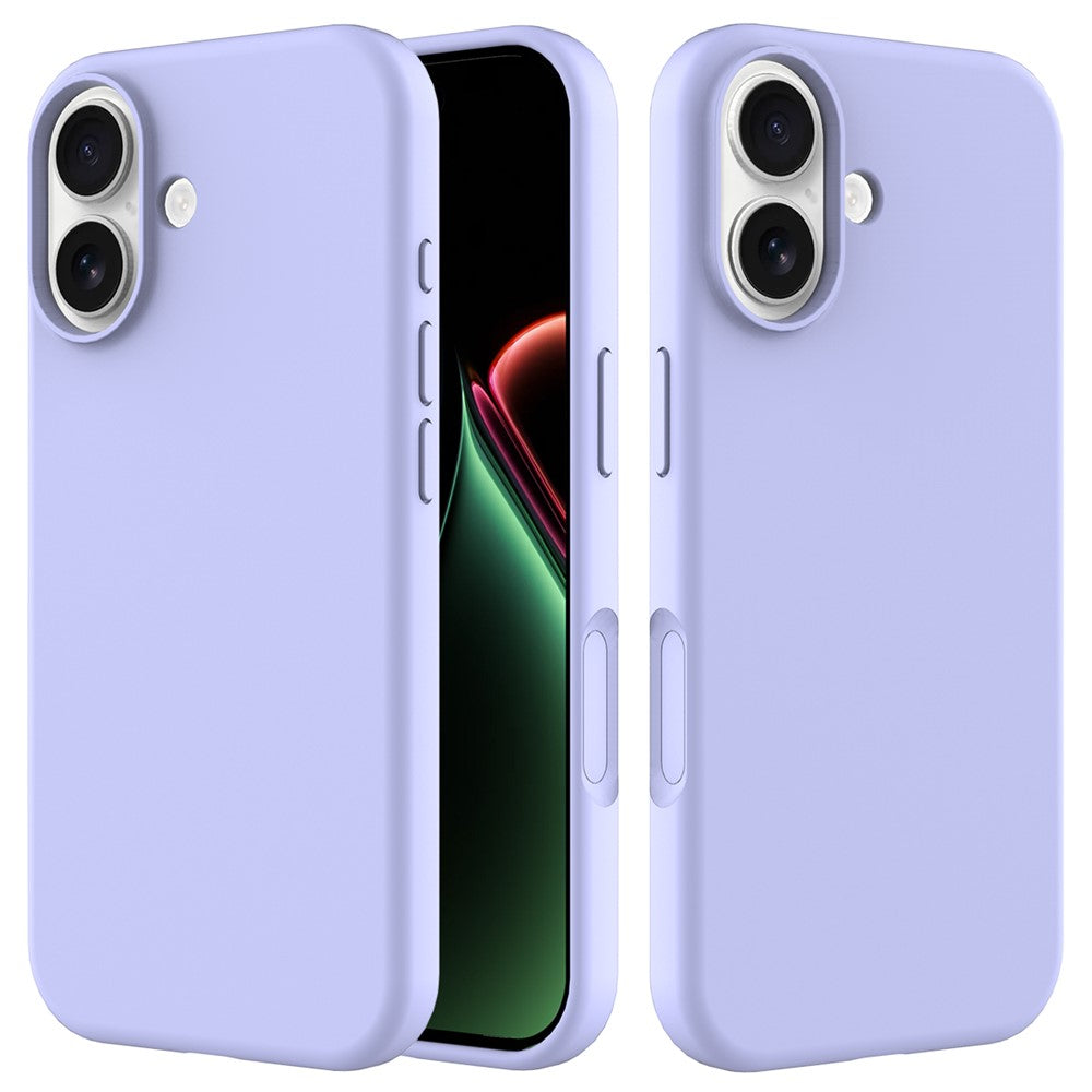 For iPhone 17 Case Drop Proof Liquid Silicone Soft Lining Back Phone Cover