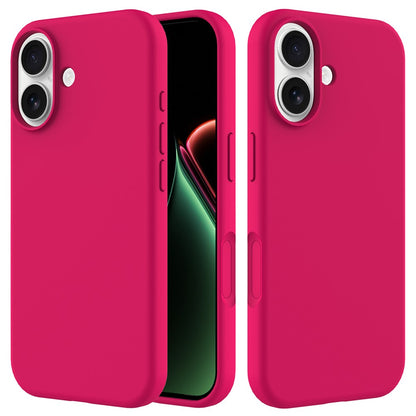 For iPhone 17 Case Drop Proof Liquid Silicone Soft Lining Back Phone Cover