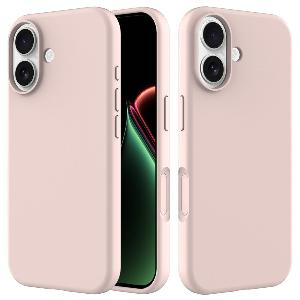 For iPhone 17 Case Drop Proof Liquid Silicone Soft Lining Back Phone Cover