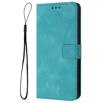 For iPhone 17 Pro Case Solid Color Leather Wallet Protective Phone Cover