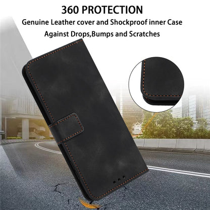 For iPhone 17 Pro Max Case Solid Color Leather Wallet Protective Phone Cover