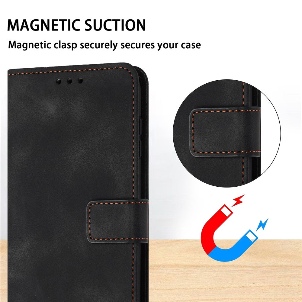 For iPhone 17 Pro Max Case Solid Color Leather Wallet Protective Phone Cover