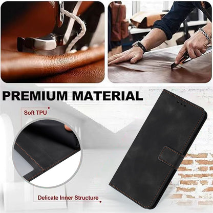 For iPhone 17 Pro Max Case Solid Color Leather Wallet Protective Phone Cover