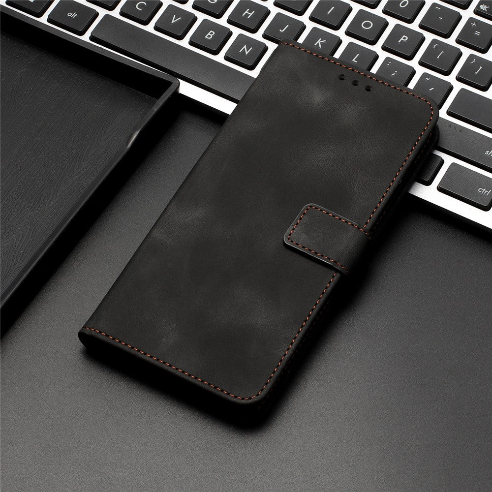 For iPhone 17 Pro Max Case Solid Color Leather Wallet Protective Phone Cover