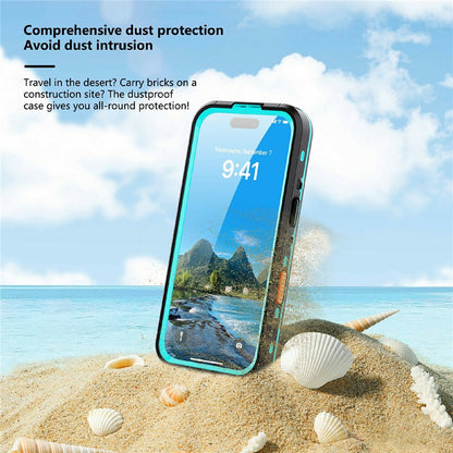 REDPEPPER Dot+ Series For iPhone 17 Pro Cellphone Case Compatible with MagSafe IP68 Waterproof Clear Back Phone Cover