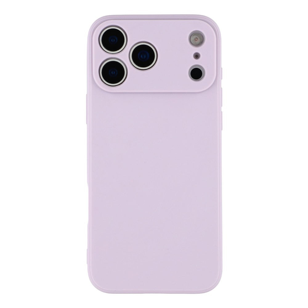 For iPhone 17 Pro Max Case Precise Cutouts Straight Edge TPU Shockproof Phone Cover