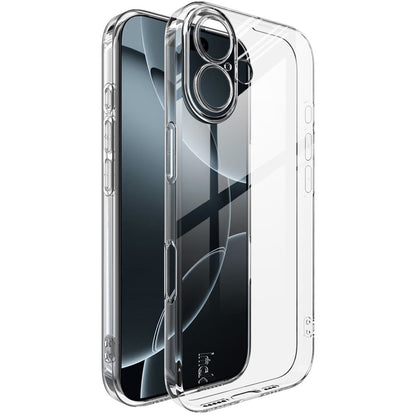IMAK UX-5 Series For iPhone 17 Case Shockproof TPU Clear Slim Back Shell