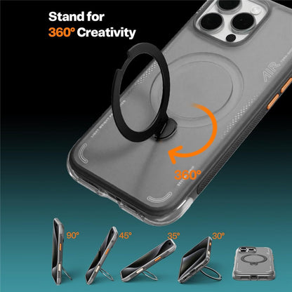 TORRAS Ostand Q3 Air Series For iPhone 16 Pro Case with Kickstand Compatible with MagSafe Shockproof PC + TPU Phone Cover (Amazon Packaging, No EAN Code)