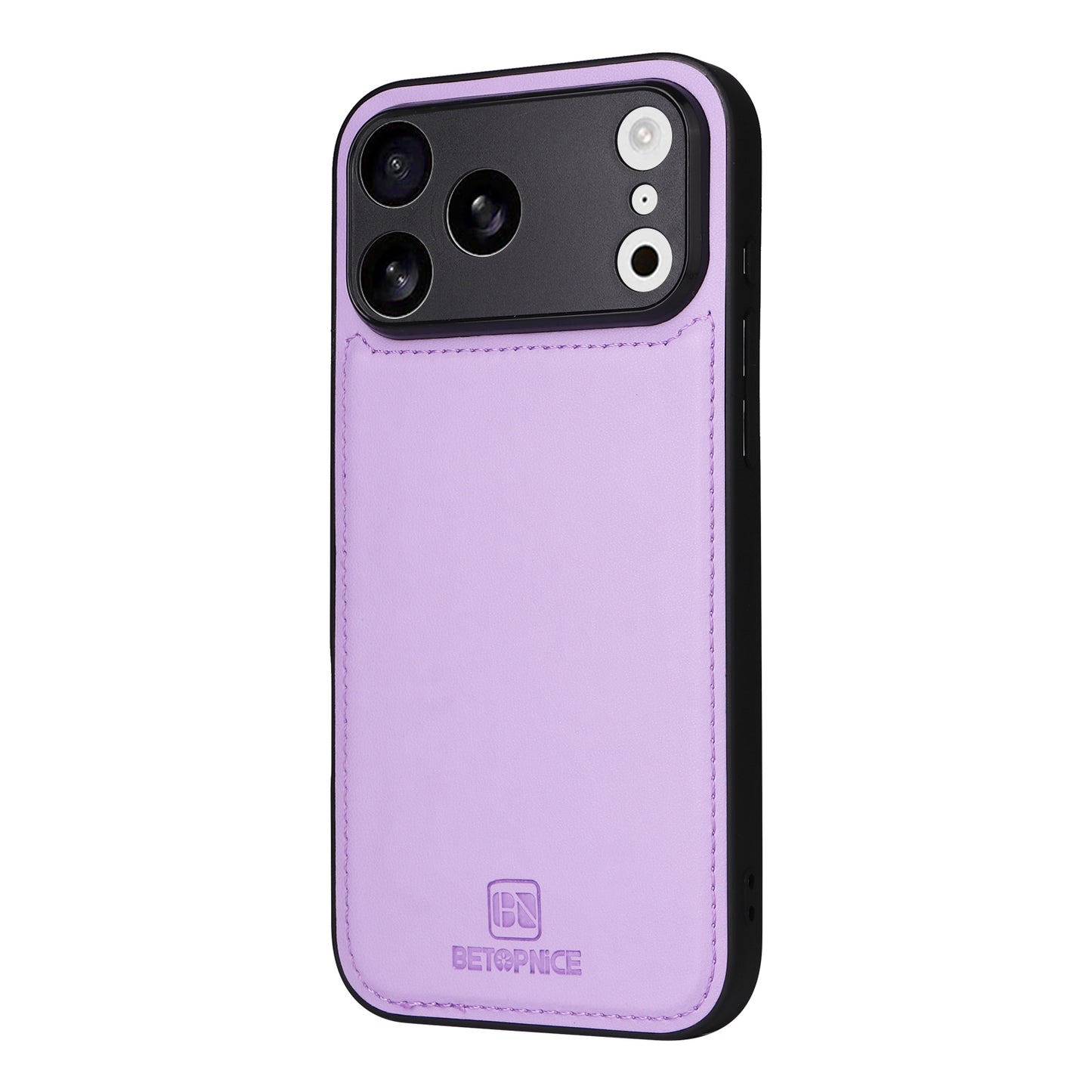 BETOPNICE For iPhone 17 Pro Max Magnetic Case  Detachable PU Leather Phone Cover with Strap
