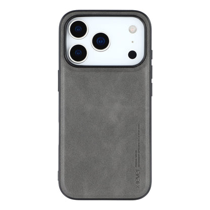 X-LEVEL Bojue-3 Series For iPhone 17 Pro Max Case Leather Coated PC + TPU Phone Back Cover
