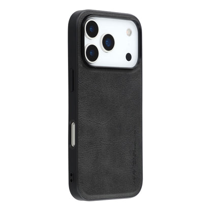 X-LEVEL Bojue-3 Series For iPhone 17 Pro Max Case Leather Coated PC + TPU Phone Back Cover