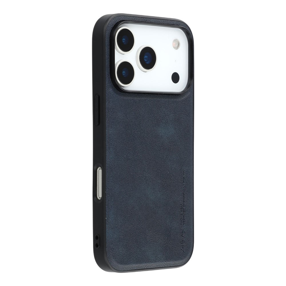 X-LEVEL Bojue-3 Series For iPhone 17 Pro Max Case Leather Coated PC + TPU Phone Back Cover