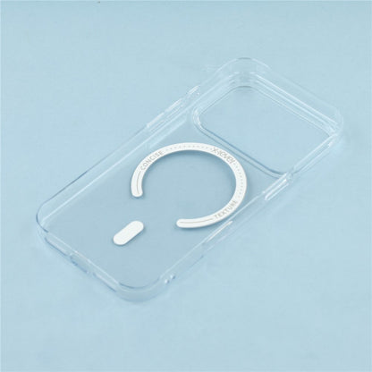 X-LEVEL For iPhone 17 Pro Max Case Compatible with MagSafe Clear Back Slim Hard PC Phone Cover