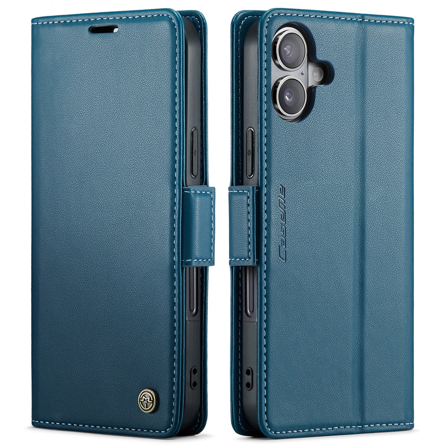 CASEME For iPhone 17 Case  023 Series RFID Blocking Glossy Stand Phone Cover