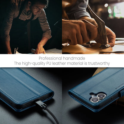 CASEME For iPhone 17 Case  023 Series RFID Blocking Glossy Stand Phone Cover