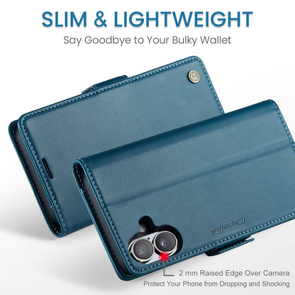 CASEME For iPhone 17 Case  023 Series RFID Blocking Glossy Stand Phone Cover