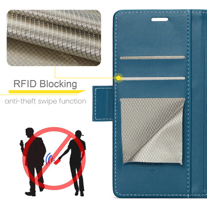 CASEME For iPhone 17 Case  023 Series RFID Blocking Glossy Stand Phone Cover