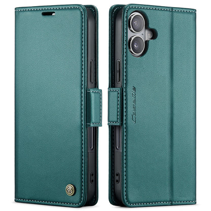 CASEME For iPhone 17 Case  023 Series RFID Blocking Glossy Stand Phone Cover