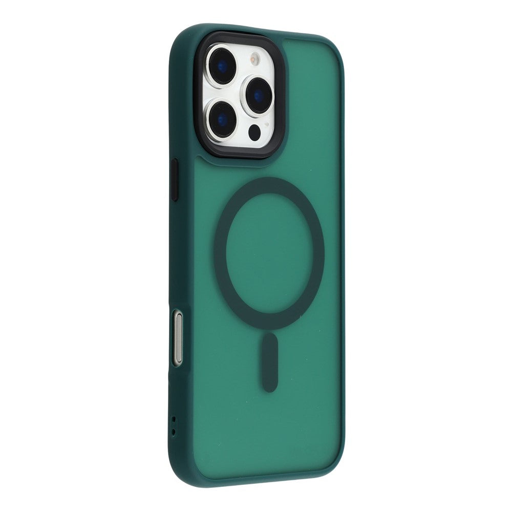 For iPhone 16 Pro Max Case Compatible with MagSafe Skin-Touch PC + TPU Phone Cover