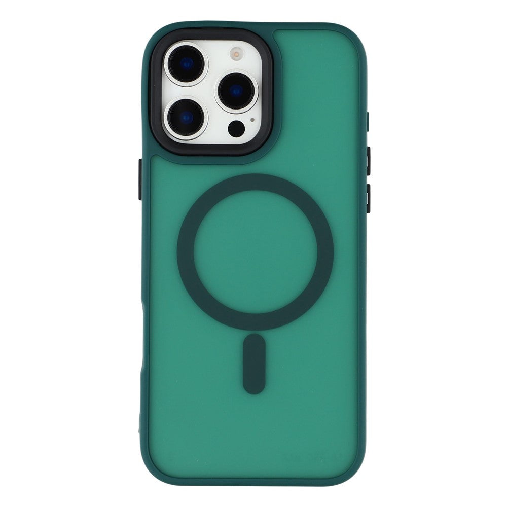 For iPhone 16 Pro Max Case Compatible with MagSafe Skin-Touch PC + TPU Phone Cover