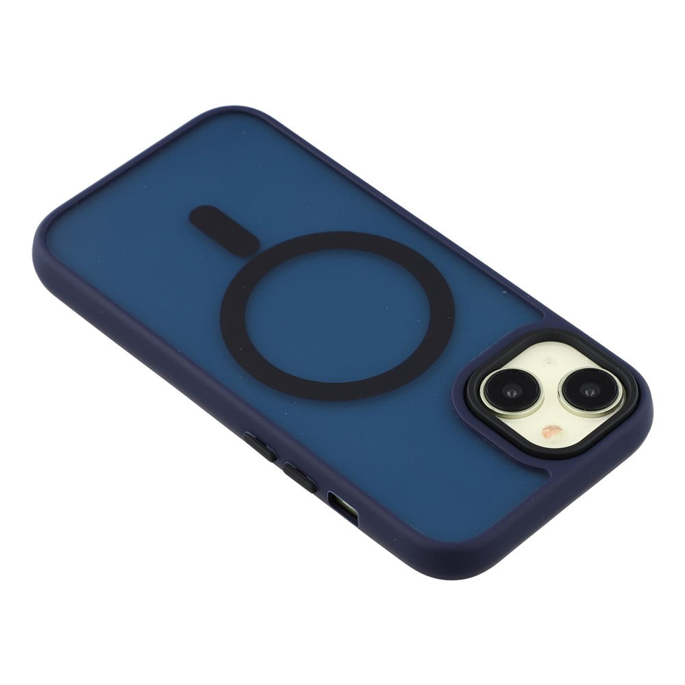 For iPhone 14 Plus Case Compatible with MagSafe Skin-Touch PC + TPU Phone Cover