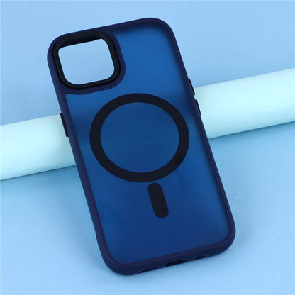 For iPhone 14 Plus Case Compatible with MagSafe Skin-Touch PC + TPU Phone Cover