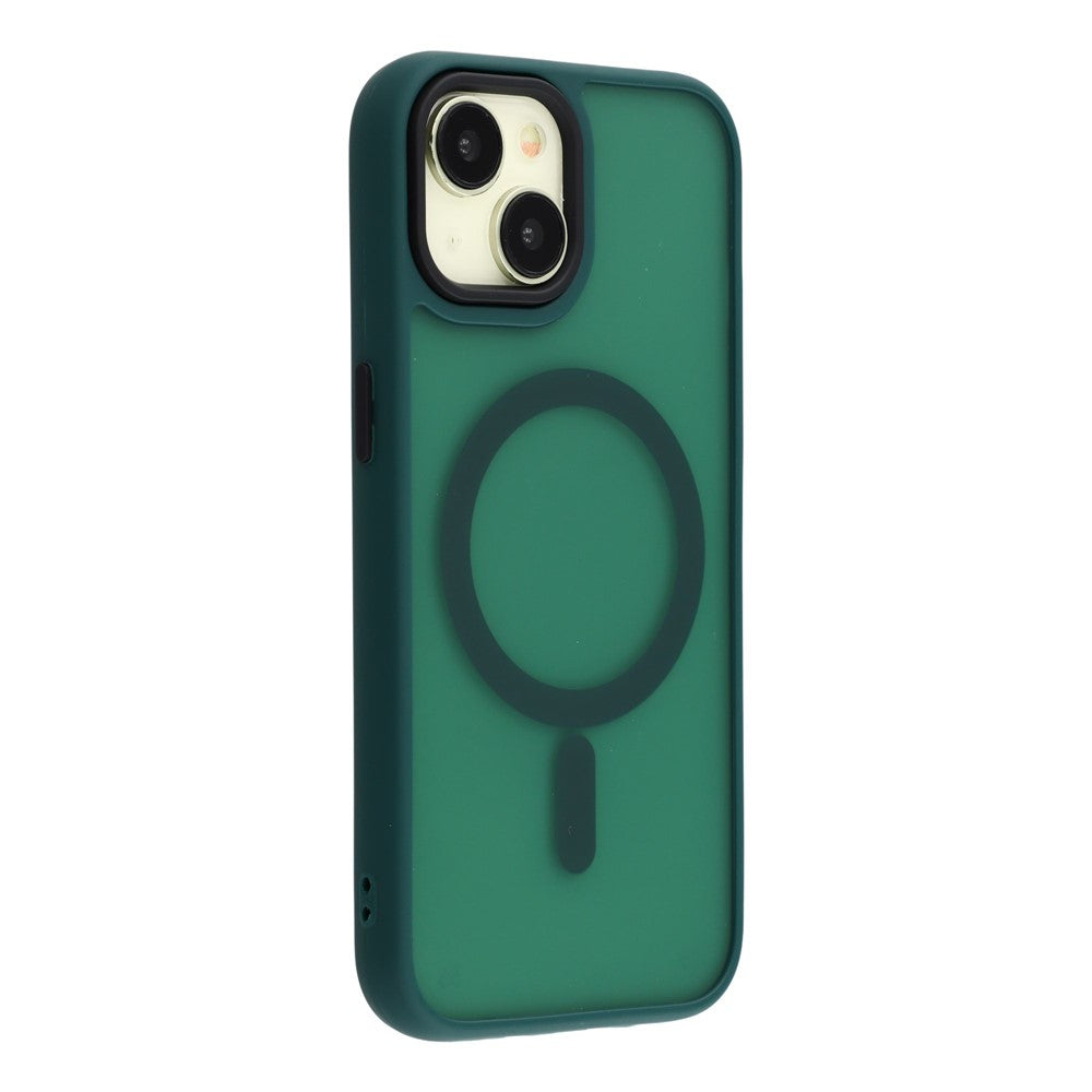 For iPhone 14 Plus Case Compatible with MagSafe Skin-Touch PC + TPU Phone Cover