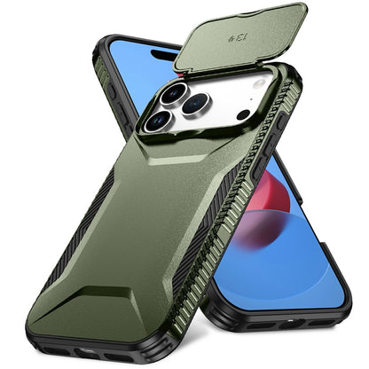 For iPhone 17 Pro Max Case Camshield TPU + PC Phone Cover Non-Slip Side Edge