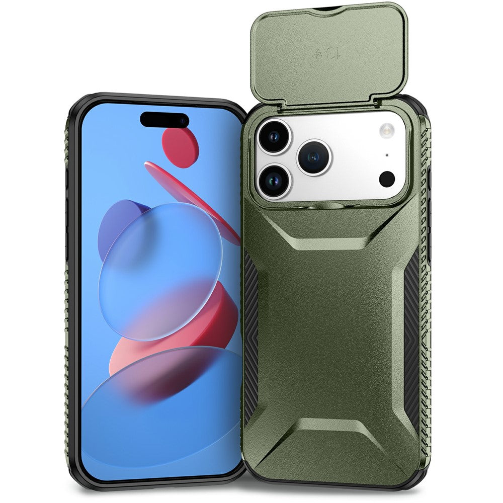 For iPhone 17 Pro Max Case Camshield TPU + PC Phone Cover Non-Slip Side Edge