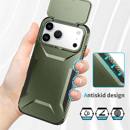 For iPhone 17 Pro Max Case Camshield TPU + PC Phone Cover Non-Slip Side Edge