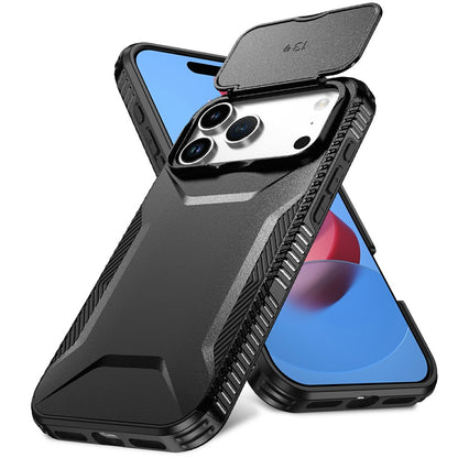 For iPhone 17 Pro Max Case Camshield TPU + PC Phone Cover Non-Slip Side Edge