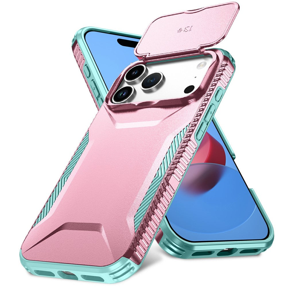 For iPhone 17 Pro Max Case Camshield TPU + PC Phone Cover Non-Slip Side Edge