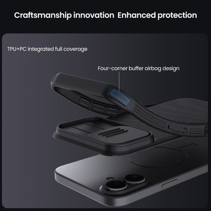 NILLKIN Camshield Pro Series for iPhone 17 Case PC + TPU Phone Cover with Camera Slider