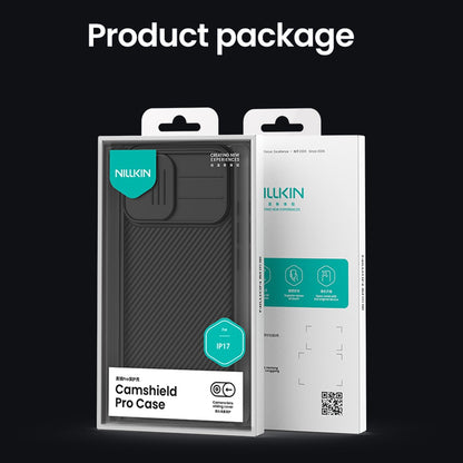 NILLKIN Camshield Pro Series for iPhone 17 Case PC + TPU Phone Cover with Camera Slider