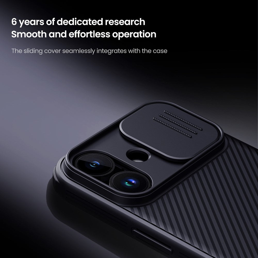 NILLKIN Camshield Pro Series for iPhone 17 Case PC + TPU Phone Cover with Camera Slider