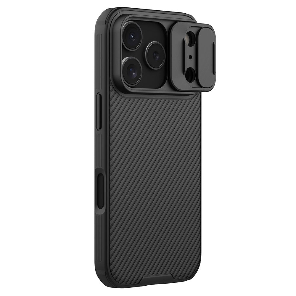 NILLKIN Camshield Pro Series for iPhone 17 Pro Case PC + TPU Slide Camera Lid Phone Cover
