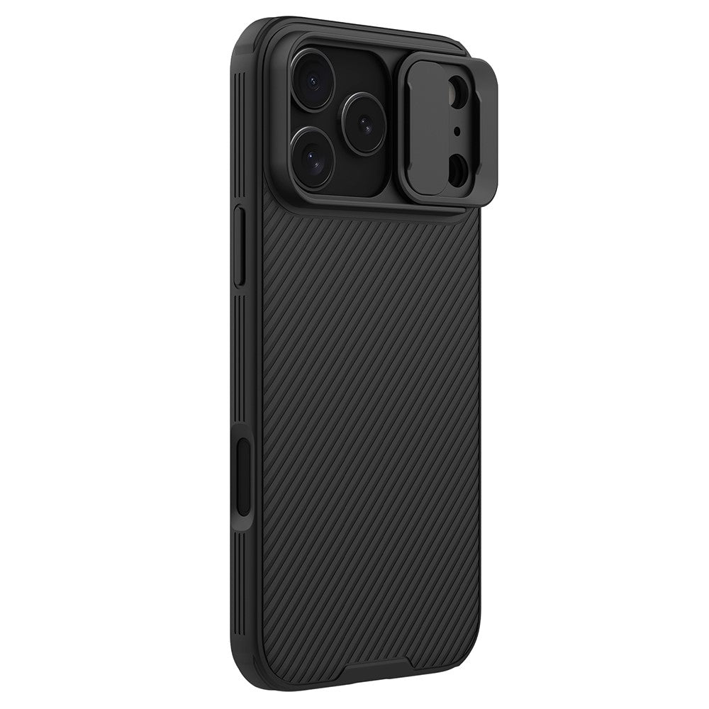 NILLKIN Camshield Pro Series for iPhone 17 Pro Max Case PC + TPU Slide Camera Lid Phone Cover
