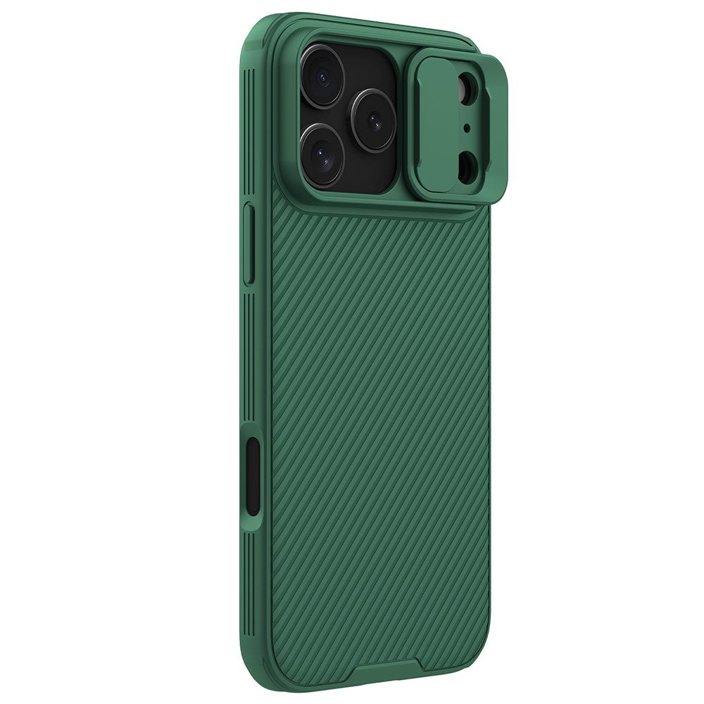 NILLKIN Camshield Pro Series for iPhone 17 Pro Max Case PC + TPU Slide Camera Lid Phone Cover