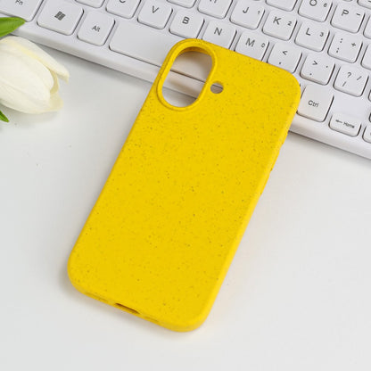 For iPhone 17 Case Biodegradable Wheat Straw + TPU Matte Phone Cover