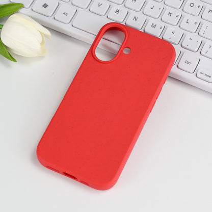 For iPhone 17 Case Biodegradable Wheat Straw + TPU Matte Phone Cover