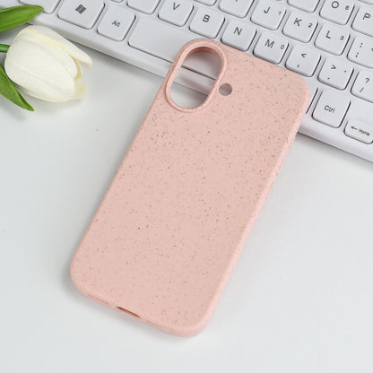 For iPhone 17 Case Biodegradable Wheat Straw + TPU Matte Phone Cover